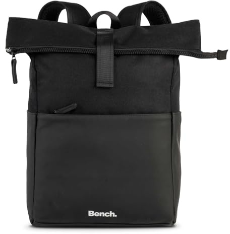 Bench. Rucksack Laptoprucksack mit Laptopfach Style Backpack Black schwarz