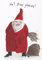 Inkognito Postkarte A6 • 32901 ''Brav Künstler: Nele Andresen • Weihnachten