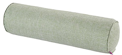 Nunubee Flachs einfarbig Candy Pillow Roll Polster Kissen Schwangerschaftskissen Nackenkissen für Home Bed Sofakissen 7.9X47.2 Zoll Grün