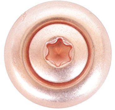 Spenglerschrauben Verkupfert 4,5 x 20 mm, 100 Stk.