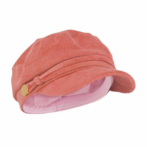 Chaussette Snob Mesdames Coton Casual Peaked Denim ou Velours Côtelé Baker Boy Chapeau Fiddler Cap avec Corde