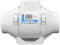 100mm - 4 inch Dia Inline Bathroom Fan with Run on Timer Loft Mounted Shower Ceiling in Line Extractor Fan Silent in-line Toilet Ventilator Powerful Ventilation