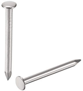 sourcing map Small Tiny Hardware Nails Carbon Steel 1.4X16mm(DXL) for DIY Decorative Wooden Boxes Accessories Silver Tone 200pcs