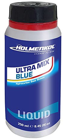 Holmenkol Unisex – Erwachsene Ultramix Liquid Wax 250 ml, Blue-Cold, Einheitsgröße
