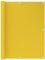 vidaXL Ecran de Balcon Brise-Vue Brise-Vent Store de Jardin Ecran de Protection Ecran d'Intimité Jardin Extérieur Jaune 120x600 cm PEHD
