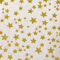 MAGAM-Stoffe Winter Season Baumwollstoff Weihnachten Oeko-Tex Meterware 50cm (Sterne Natur Weiß)