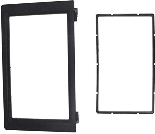 Vklopdsh 2 Din Radio Stereo Audio LüNette Facia Panel Dash Radio Fascia Multimedia Kit für SAAB 9-3 2007-2011