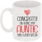 Congrats Auntie Mug - Lucky Bitch Aunt Gift - Funny Rude Novelty Mug for Her