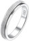Suplight Anxiety Ring Silber 925, Fidget Ring Gegen Stress, Damen Herren Spinnerring, sandgestrahlt Zappelring mit Geschenkebox für Geburtstag Valentinstag, Größe 65