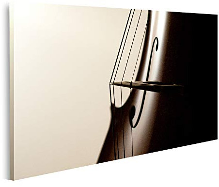 islandburner Prime Bild auf Leinwand Cello Saiten Nahaufnahme Bilder Wandbilder Poster
