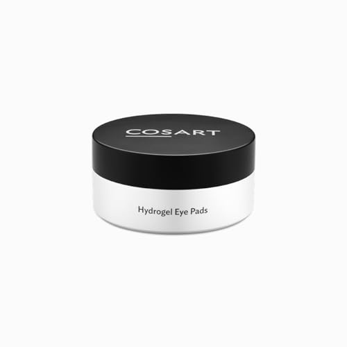 COSART Hydrogel Eye Pads Augenpflege mit Perlenextrakten und Meeresalge, Vegan und Parabenfrei (60 Stück)