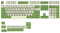 125 Keys PBT Keycaps Set Novelty- Matcha Keycaps Dye-Sublimation XDA Profile ForMX-Switches Mechanical Keyboard Keypad Computer Peripherals Novelty- Keycaps Keycaps Keycaps PBT Keycaps 125-Key