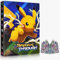 Card Binder, Trading Card Holder Album Holds 240 Cards, 4-Pocket TCG Collection Binder