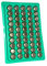 CARISSETT 50/100/150Pcs LR44 AG13 140mAh Cell Coin Watch Battery L1154 357 SR44 1.5V Alkaline Button Batteries Suitable For Watch