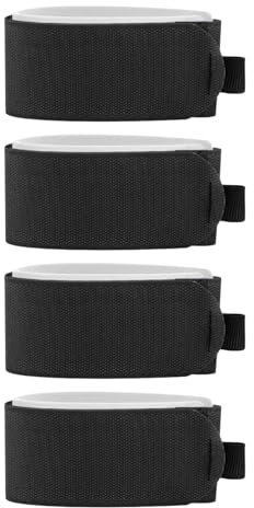 Ski Fastener Straps - 4 Stück Mühelose Ski Wraps Tragegurt | Verstellbarer Snowboard-Trageriemen | Ski-Gurte Ski-Verschluss für Schneesport-Enthusiasten, Wintersport-Zubehör