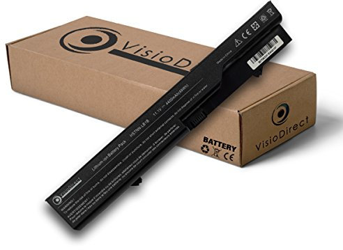 Visiodirect® Batterie pour HP Compaq 620 587706-251 587706-421 587706-541 587706-741 587706-751 ProBook 4520s 4421s 4425s 4525s 4400mAh 11.1V
