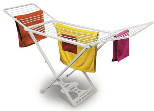 Bica Séchoir à Linge en Plastique Blanc 23 mètres