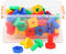 Betzold - Buntes Schrauben-Spiel 64-TLG. Steckspiel Kinder-Spielzeug Werkzeug