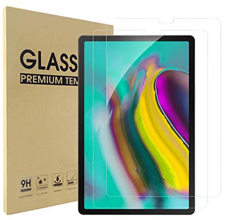 Simpeak 2 Pack Screen Protector Compatible with Samsung Galaxy Tab S5e / S6 10.5, Tempered Glass Film clear Screen Protectors Replacement for Samsung Tab S5e 10.5 SM-T720/SM-T725