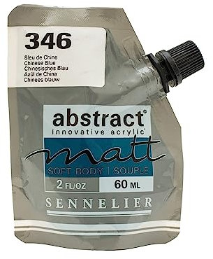Sennelier Couleur acrylique mat série Abstract Matt 60 ml. 346 Bleu Chine