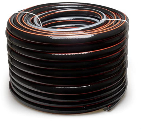 NAKA Carbon Gartenschlauch 4-lagig Flexibel Wasserschlauch Flexibler 1/2-Zoll-Schlauch 25m