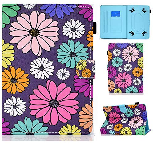 Universal Case for 7-8 Inch Tablet, Stand Folio Case Cover for All 7-8 Inch Tablet (Samsung Tab, iPad Mini, Fire 7-8,Lenovo Tab E7 7,Huawei MediaPad M5 Lite 8 Other 7-8 Tablets)