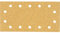 Bosch 50x EXPERT C470 Sandpaper (for Paint on wood, Hardwood, Ø 115x230 mm, Grit 40, Professional Accessory Orbital Sander)