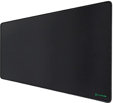 Black Shark Tappetino Mouse 900x400 mm, Grande Mouse Pad XXL, con Base in Gomma Antiscivolo, Tappetino Scrivania con Superficie Micro-texture Impermeabile Lavabile, per Ufficio Computer