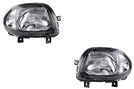 Johns, Scheinwerfer Halogen passend für Renault Clio BB BC CB 98-01 H4 Set