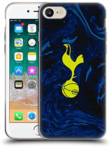 Head Case Designs Officially Licensed Tottenham Hotspur F.C. Away 2021/22 Badge Kit Soft Gel Case Compatible With Apple iPhone 7/8 / SE 2020 & 2022