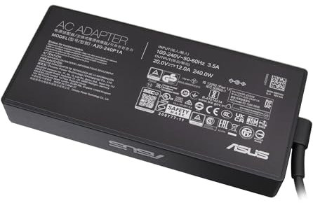 Asus TUF Gaming F17 FX707ZR Original Netzteil 240,0 Watt kantige Bauform