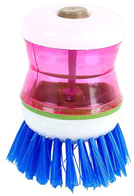 IQYU Heating Cleaner Medium, Easy to Use, Scrubber, Wash, Clean Tool Holder, Soap Dispenser, Brush, Dishwasher, Dish Brush Holder (Random, One Size)