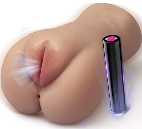 Realistische Masturbator 2 in 1, Automatischer Mastubrator SexSpielzeug für Die Männer