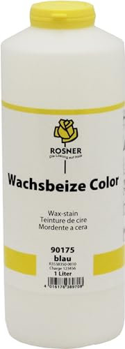 Rosner Wachsbeize Color 1 Liter,gelb,Emulsion,Wachse,Wasser,Nadelholz,Beize