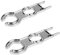 APOMOONS Schlüssel Spanner set Aluminium Werkzeug Schraubenschlüssel für PV Stecker, Steckbarer Montage Werkzeug für Stecker für Solarpanel-Kabel PV-Systemdraht und Steckverbinder (2Stück)