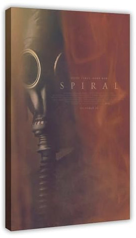 NEDOES Filmposter mit Spiralmotiv, für Schlafzimmer, Dekoration, Sport, Landschaft, Büro, Raumdekoration, Geschenk, Rahmen-Stil, 20 x 30 cm