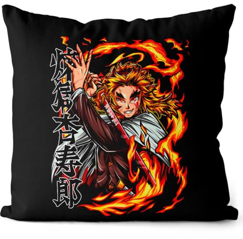 style3 Sword Master Kissen mit Füllung 40cm Baumwolle Demon Anime Japan Manga