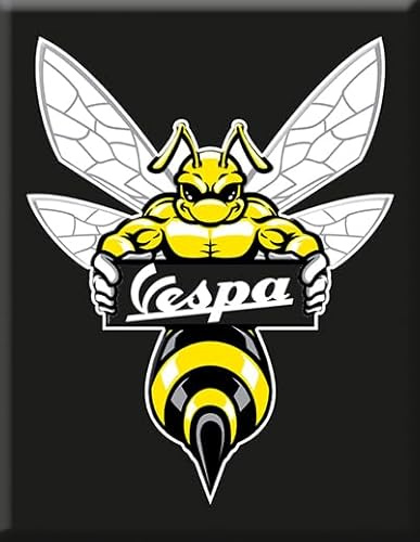 Vespa Piaggio Emblem Kaskade Logo 3D-Aufkleber-Gel VE-205