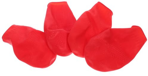 Yardwe 4 Stück Schuhe für Hunde pfotenschutz für Hunde hundeschuhe Booties für Hunde Gummi Stiefeletten Krallen Haustierschuhe Stiefel für Hunde großer Hund Regenstiefel Gips Welpenschuhe
