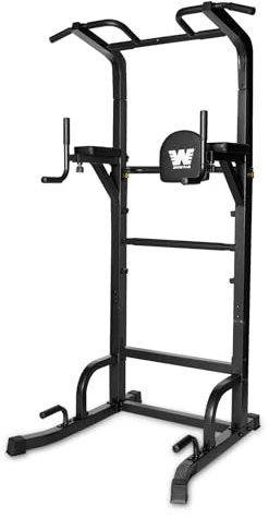 BARWING Power Tower Klimmzugstange, verstellbare Höhe, Dip-Bar-Station für Zuhause, Fitnessstudio, Krafttraining, Workout-Ausrüstung, 250 kg