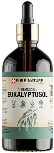 CHOSA Ätherisches Öl Eukalyptus 100ml | 100% Natürliches Duftöl für Diffuser Aromatherapie, Luftbefeuchter, Sauna & Massage, Intensiver Raumduft