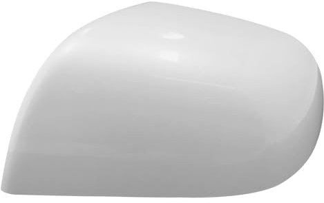 Tokenhigh Wing Mirror Cover Cap Compatible with Tesla Model 3 2017-Present, Stable Car Rearview Decorative Cap Protector, Left Side Wing Mirror Cover Caps
