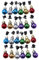 IMIKEYA Weihnachtsschmuck Bart 48 STK Weihnachtsdekorationen Weihnachtsmann-bartdekoration Weihnachtshaarspange Im Gesicht Feiertags-bart- Weihnachtsgag Haarkugel-Ornamente Männer