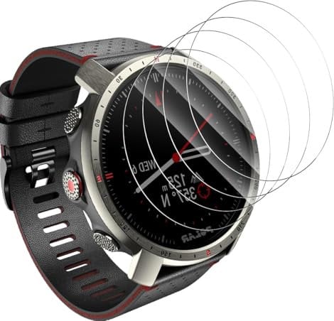 Yieehhow Schutzfolie für Polar Grit X Pro Titan Panzerglas, [4 Stück] 9H Härte Gehärtetes Glas, Anti-Kratzer/HD Displayschutz/Bläschenfrei Panzerfolie für Polar Grit X Pro Titan