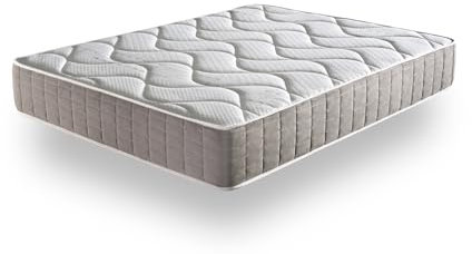 Matelas Viscoélastique 90x200 Orthopédique Épaisseur 30 cm - Grande Fermeté, Système Bio Essence Antifongique, Anti-Acariens, Anti-Allergique, Système AirSupport, Tissu Stretch 3D Haute Adaptabilité