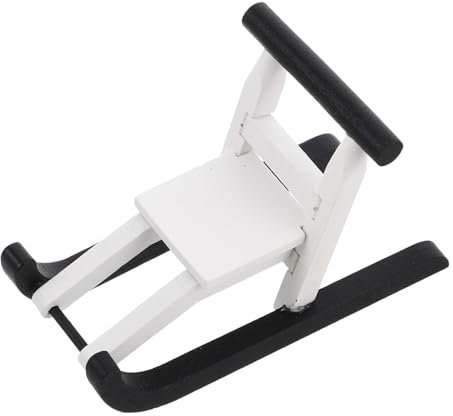 JOINPAYA Miniatur Weihnachten Schlitten Tisch Ornament Holz Schlitten Spielzeug Santa Schlitten Modell für Urlaub und Jungen und