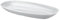 Plat ovale, aspect porcelaine, mélamine pure - L.20 x l.34 x h.3,5 cm