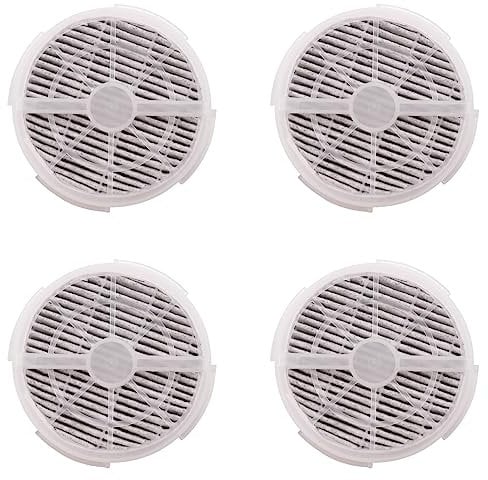 Bosiyrggrl 4 Pack True HEPA Replacement Filter Compatible for RIGOGLIOSO GL2103 JINPUS -2103 and LTLKY 900S Desktop Air Purifier