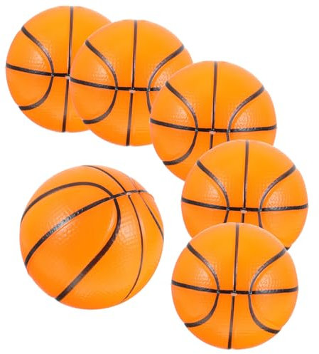 BESPORTBLE 24stücke Mini Basketball Stressbälle Schaumstoffspielzeug Für Stressabbau Partygeschenke Und Sensorik Große Schaum-Kugeln Für Junge Mädchen Und Erwachsene