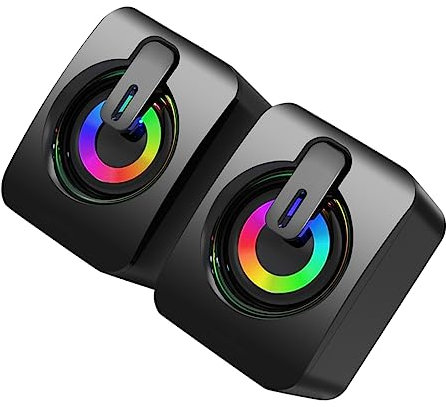 DOITOOL Gaming Speakers Desktop Speakers Small Subwoofer Voice Box Multi-functional